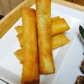 fuyurera's cooksnap of when they made チーズとお餅のスティック揚げ♡.