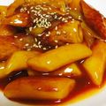 fuyurera's cooksnap of when they made 超もっちり甘辛トッポッキ☺.