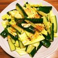 モケ缶's cooksnap of when they made ビールに合う♪簡単レンジできゅうりの漬物.