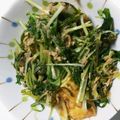 ゆーとあまま's cooksnap of when they made 水菜とシーチキンの煮びたし.