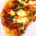 omayo's cooksnap of when they made 激うまっ！焼き肉ピザ★.