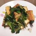 hachika♡'s cooksnap of when they made 小松菜と厚揚げの中華炒め.