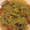 野っこ's cooksnap of when they made 簡単♪濃厚❤アボカドの冷製パスタ①.