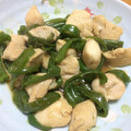 クックTNJ7ZU☆'s cooksnap of when they made ☆ささみとピーマンの生姜焼き☆.