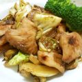 ほんわかりんこ's cooksnap of when they made ☆キャベツと鶏もも肉のニンニク味噌タレ.