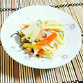 SP♪'s cooksnap of when they made 母の味　根菜の煮合え✿.