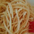 上白山's cooksnap of when they made マヨ不使用。和風✿明太子パスタ.