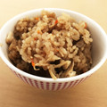 あさぼうず's cooksnap of when they made 茅乃舎だしで簡単！キノコの炊き込みご飯.