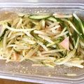 るみ姐さん's cooksnap of when they made もやしときゅうりのナムル風.
