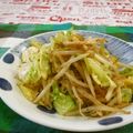 赤い電話's cooksnap of when they made もやしとキャベツの炒め物.