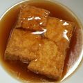 t0m0ayu3's cooksnap of when they made 調味料はめんつゆのみ☆簡単揚げ出し豆腐.