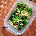 働く女子の台所's cooksnap of when they made えのきとほうれん草のたらこ和え.