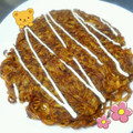 RIKOTORA's cooksnap of when they made 焼きそば♡リメイク♡オムそば風？.