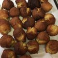 uketoru's cooksnap of when they made カリサク本場の味サーターアンダギー♡.