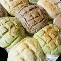 ♫とむ♫'s cooksnap of when they made HBで簡単★3色メロンちぎりパン.