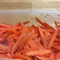 サファイにゃん's cooksnap of when they made 簡単　お弁当に便利　3分で人参ナムル.