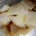 ぐるぐる。's cooksnap of when they made 【常備菜】大根のゆず醤油漬け♪.