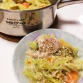 tomitomico's cooksnap of when they made キャベツと豚肉のプチ豆乳鍋.