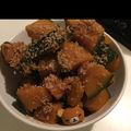 りらずきん's cooksnap of when they made 【ココナッツオイル】かぼちゃの胡麻和え.