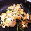 クックOLHMVY☆'s cooksnap of when they made 糖質オフ！エビとニラのマヨソース炒め.