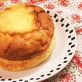 あん▷▶'s cooksnap of when they made ふわふわ♡口溶けスフレチーズケーキ.