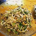 kanabuny's cooksnap of when they made 春菊、もやし、チキンで梅クルミ和風サラダ.