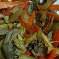ハニボン's cooksnap of when they made 油揚げと豚こま切れの味噌炒め.