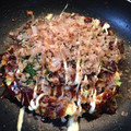 o^o^oayuayu's cooksnap of when they made ふわっ☆とろっ☆お好み焼き風たこ焼き☆.
