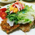 summery's cooksnap of when they made 豚バラスライスの揚げない和風とんかつ.