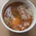 きらり流れ星's cooksnap of when they made シーフードヌードル✻卵.