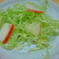 理屈の多い料理男子's cooksnap of when they made キャベツとりんごのサラダ.