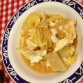 そらみみこ's cooksnap of when they made 白菜＆こうや豆腐の卵とじ ♪♪.