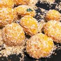 saorin0000's cooksnap of when they made 揚げない！カボチャのチーズコロッケ☆.