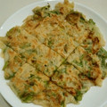 さくらスキップ's cooksnap of when they made 春菊とえのきと玉ねぎのチヂミ.