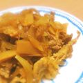 Sac’HiNa's cooksnap of when they made カレー風味♡豚こま・筍・キャベツ炒め.