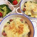 さとポン♪'s cooksnap of when they made サツマイモのマカロニグラタン♪.