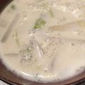 hmaotabiga's cooksnap of when they made しょうがであったか豆乳スープ.