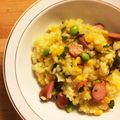 chou's cooksnap of when they made カボチャとブロッコリーのリゾット.