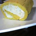 ぷーちんさま's cooksnap of when they made かぼちゃとさつま芋のロールケーキ♪.