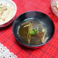 めみたん☆'s cooksnap of when they made とろろ昆布と茗荷のお吸い物.
