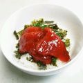 美貴姉's cooksnap of when they made 丼にオススメ♡～マグロの韓国漬け～.