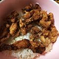 ヨッシーごんごん's cooksnap of when they made 麺つゆで簡単！鶏唐揚げ丼(とり肉弁当風).