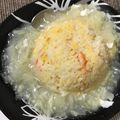 クックW171CQ☆'s cooksnap of when they made ✽絶品！白雪あんかけ蟹炒飯.