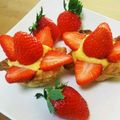 ぷっくりさん。's cooksnap of when they made 手土産にも♡簡単 カスタード パイ.