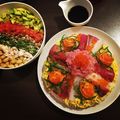pan5555's cooksnap of when they made 寿司ケーキ〜お祝いやひな祭りに〜.