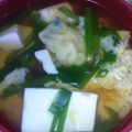 ふんわか丸's cooksnap of when they made ニラ玉汁.