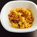 ぴろたす's cooksnap of when they made 簡単☆豚肉とマカロニのケチャップ炒め.