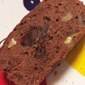 ゆっきぃちえこ's cooksnap of when they made チョコ♡チョコ♡クルミのパウンドケーキ.