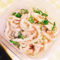 リーコッコー's cooksnap of when they made たらこバター焼きうどん.