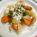 しのばぁたん's cooksnap of when they made 人参ウィンナー玉ねぎサラダ◉.